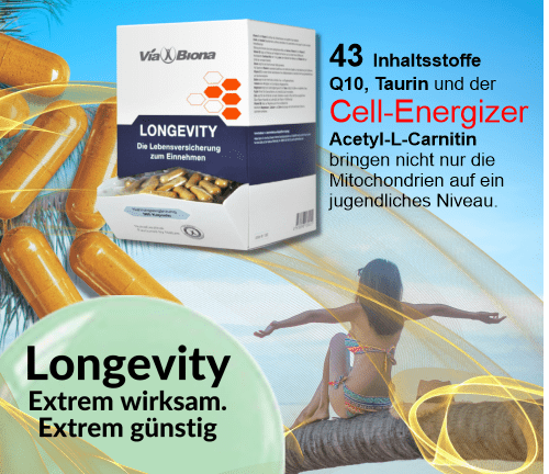 Longevity -  Full-Spectrum-Vitamine aus rein natürlichen Quellen
